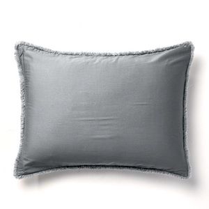 NWOT (2) Casaluna Pillow Shams Dark Gray Queen